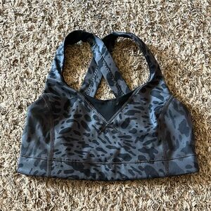 Lululemon In A Flash Bra - Rocky Road Sand Dune Ground / Black